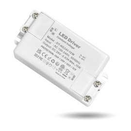 LED Transformer 24 V 0.63 A, LED Transformer 24 V 15 W, Transformer 230 V to 24 V, LED Power Supply 24 V, LED Transformer 24 V 15 W, No LED Flicker, No Noise, LED Driver 24 V for G4 GU5.3 MR11 MR16,