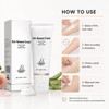 Rose Scented Hair Removal Cream for Legs, Arms and Underarms,