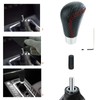 Lunsom Manual Gear Stick Lever Shifter Handle Leather Shifting Knob