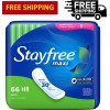 Stayfree Maxi Pads for Women, Super Protection Absorption - 66