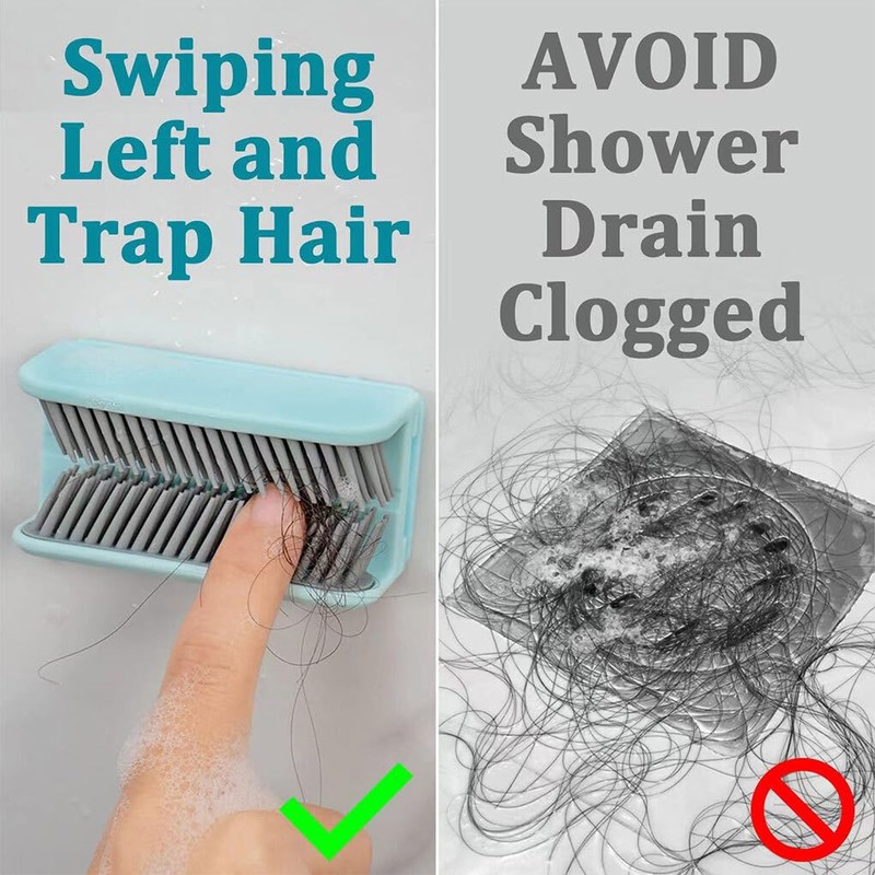 AIXXCUVQ Bathtub Hair Filter Prevent Loose Hair Blockage Compostable Packaging