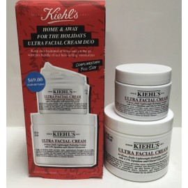 Kiehl's Kiehls Ultra Facial Cream Home & Away Set 1.7 +  4.2 oz Sizes New in box