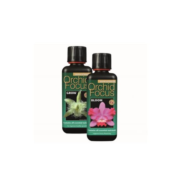 GT- Focus Range For Orchids Chillies,& More Specialist Plants Fruits & Trees (300ml - Orchid Grow & Bloom)