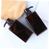 CAXUSD 2pcs Soap Dispenser Bottle Refillable Liquid Container for Shampoo