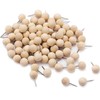 100Pcs Wooden Push Pins,Round Head Thumb Tacks for Cork Board,