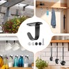 Niaciswe Ceiling Hooks Wall Mounted Pack of 12 Wall Mounted