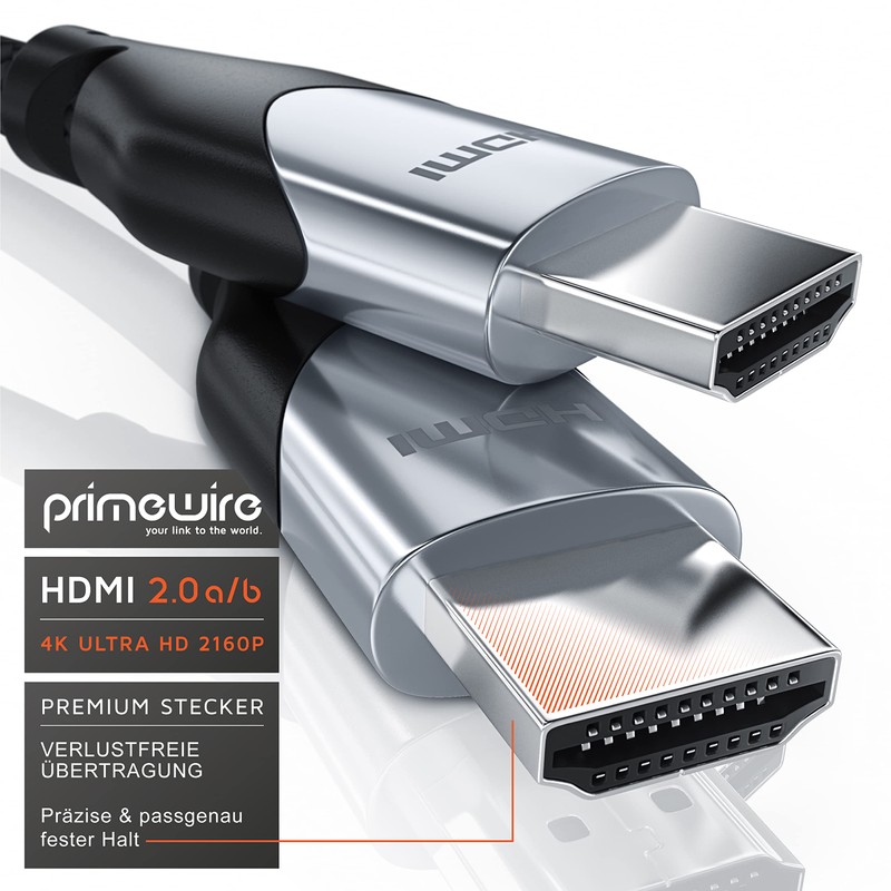 Primewire HDMI 4k Cable, Black