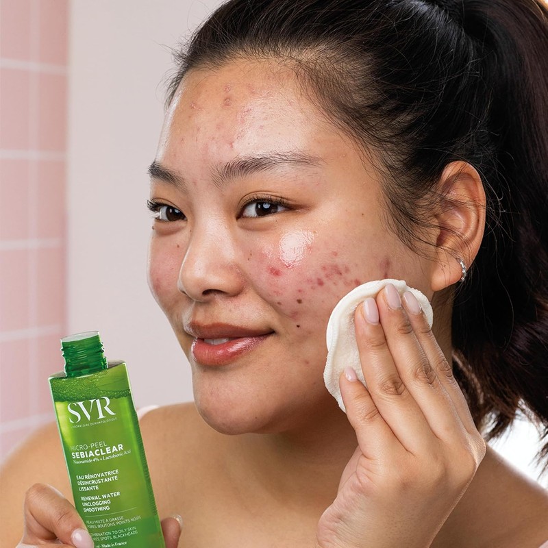 SVR Sebiaclear Micropeel Loción Micropeeling para Piel con Tendencia al