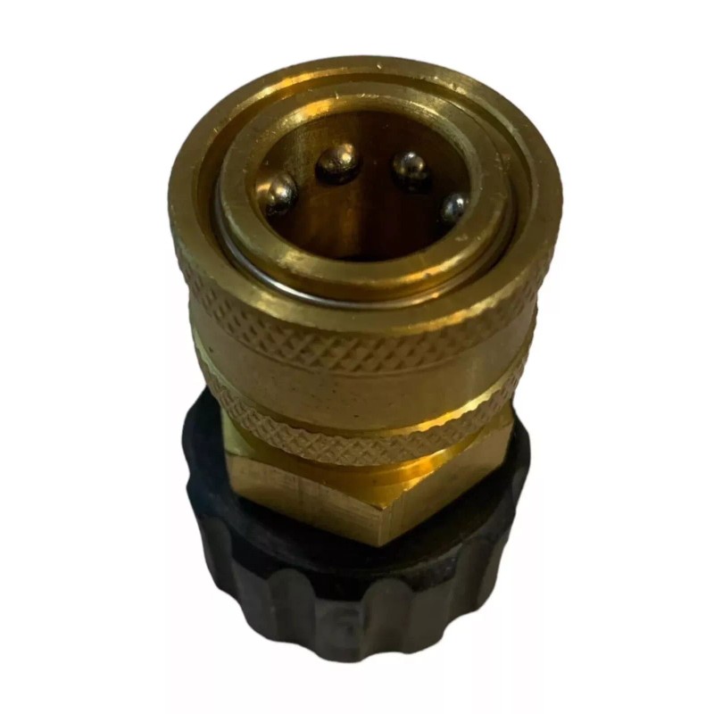 Surface Maxx M22 Female X 3/8-in Coupler Converts M22 Pump
