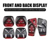 Jawmoy 3 PCS Universal Accelerate Clutch Brake Pedals Set, Nonslip