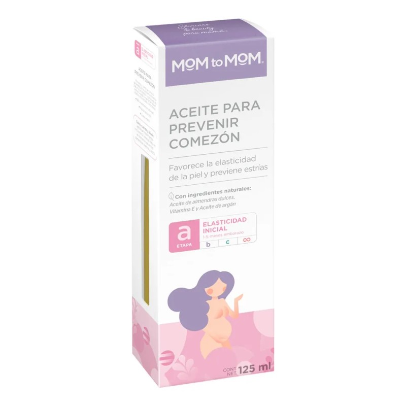 Aceite Para Prevenir Comezón Mom To Mom 125 Ml