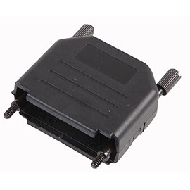 DSUB Hood Plastic Top ENT Black 15 Way | Components D Sub Back Connectors 1 Piece - MHDPPK15-K