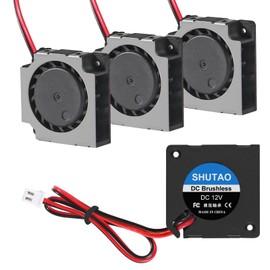 4PCS 20mm Blower Fan 2006 12V Cooling Fan 20mm x 6mm Bearing Turbo Cooling Fan with 2 Pin Terminal Ultrathin Fan Mini Laptop Fan Handheld Projector Cooling Sensor Radiator