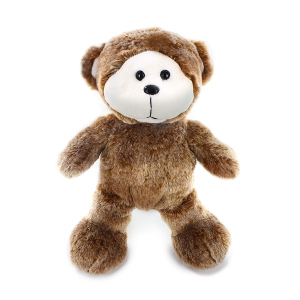 Plushland Copper Bear 12 Inches Adorable Plush Stuffed Animal Toy for Kids