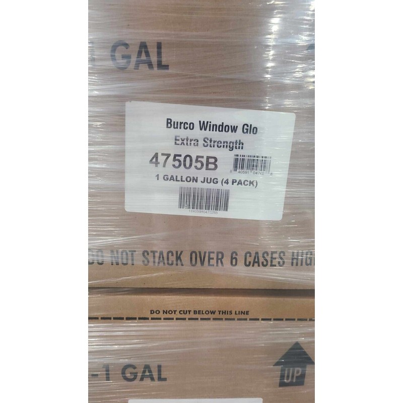 Burco Window Glo - Extra Strength Glass and Multi-Surface Cleaner