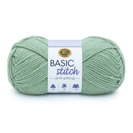 Lion Brand Yarn Basic Stitch Anti Pilling Yarn, Sage
