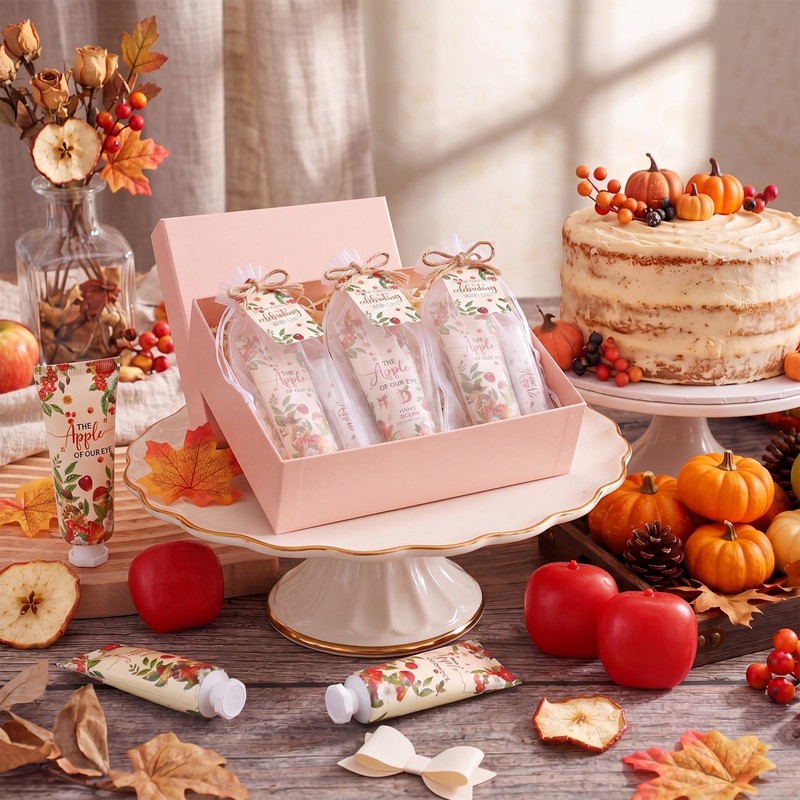 24 Set/96pcs Apple of Our Eye Baby Shower Favors Hand