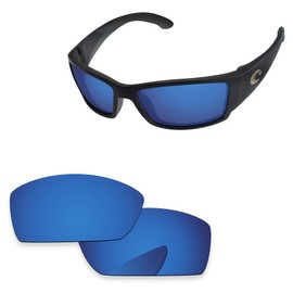 PapaViva Replacement Lenses for Costa Del Mar Corbina Sunglasses Deep Water - Polarized