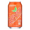 Zevia Soda - Zero Calorie - Orange - Can -