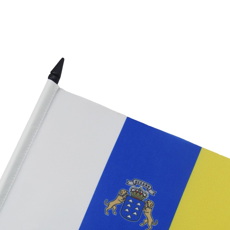 AZ FLAG CANARY ISLANDS TABLE FLAG 5'' x 8'' -