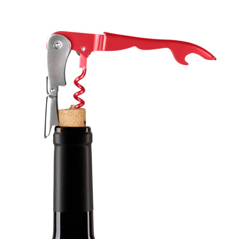 Innovine Double Hinge Corkscrew, Stainless Steel Wine Opener with Dual