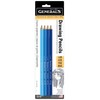 Generals Smooth Artists Graphite Drawing Pencils, Assorted Tips, Black, Set