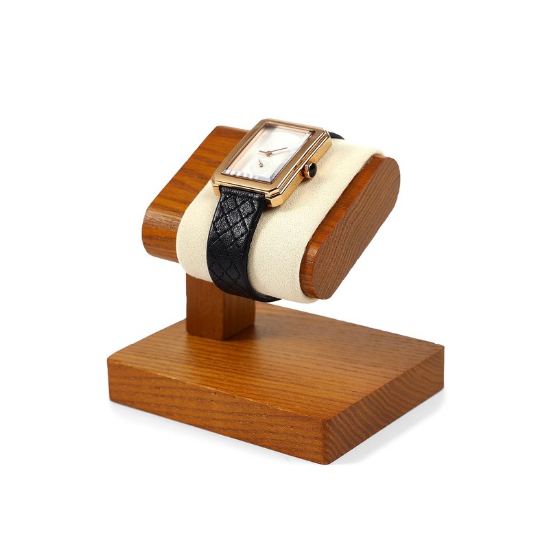 Oirlv SM21401 Wooden Watch Stand, For 1 Stand, Luxury, Stylish,