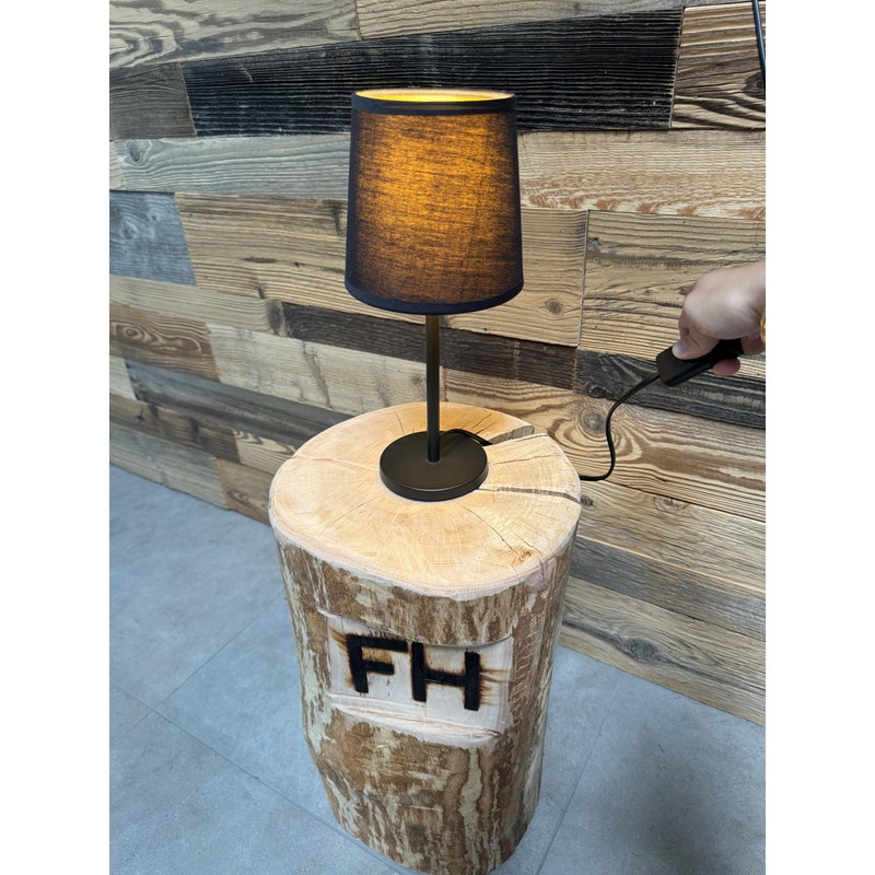 Fischer & Honsel Rimini Table Lamp | Sand Black Matte