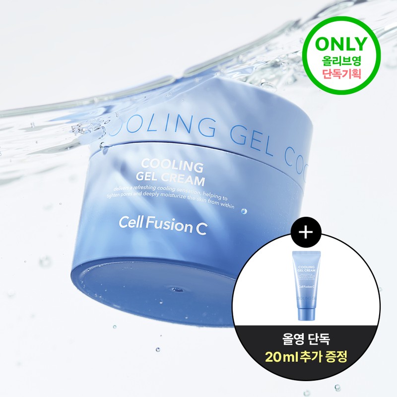 Cell Fusion Post &alpha; Cooling Gel Cream 50ml Set (+20ml)
