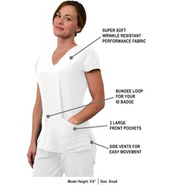 Green Town - Juego de exfoliantes para mujer, Blanco, M