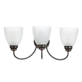 Commercial Electric Oil Rubbed Bronze 3-light Vanity