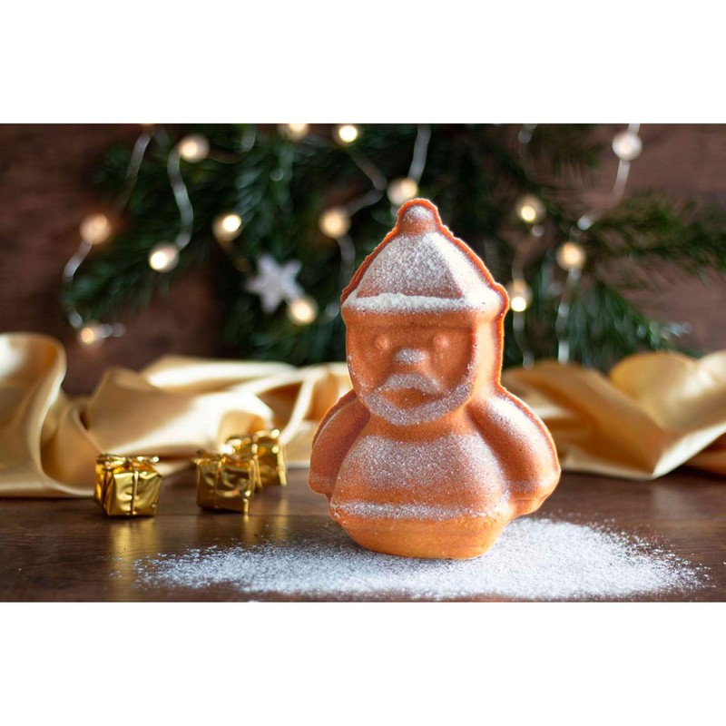 Städter 661813 Santa Claus 3D Baking Tin Metal 19 x