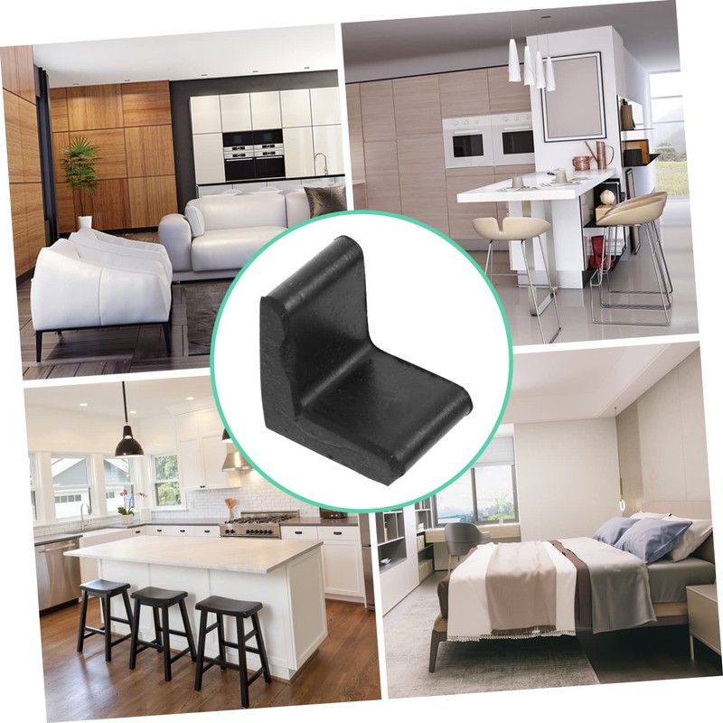 TEHAUX 2sets Shelf Support for Desk Edge Box Heavy Duty