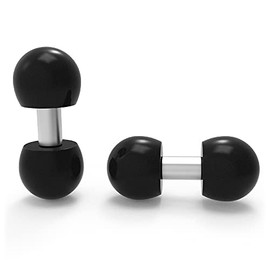 Flare Audio Sleeep Dual Aluminium Earplugs - Comfortable, Hypoallergenic, Reusable, Durable, Universal Fit - Block Noises Like Snoring During Sleep