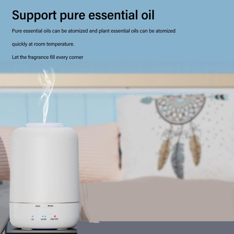 30ML Essential Oil Diffuser LED Aromatherapy Diffuser with Timer Silent