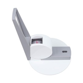 Stature Meter, Growth Ruler 2.2 Meters, Wall Mounted Measuring Tool with View Display Window, Compact Size for Hospitals, Clinics, Pharmacies