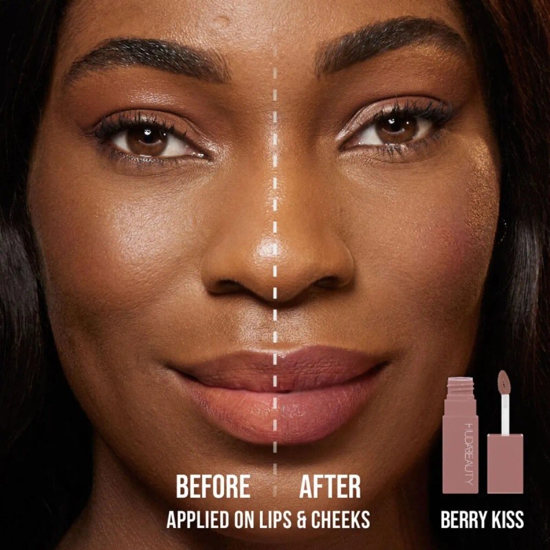 Huda Beauty Tinte Labios Y Mejillas Berry Kiss Makeup Cosmet