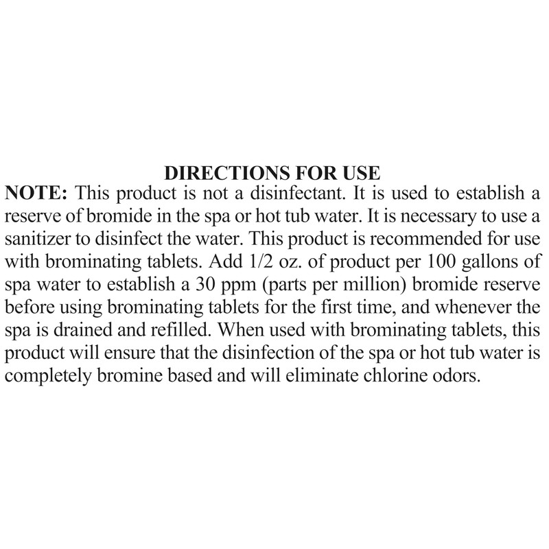 SpaChoice 1-Pound Premium Bromine Booster, Sodium Bromide for Hot Tub,