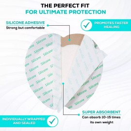 Medway MedVance Silicone Bordered Adhesive Sacral Wound Dressing, 9"x9", Box of 5