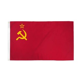 USSR (Russia) Flag 3ft x 5ft SUPER 100D OXFORD SPUN POLYESTER (WATERPROOF)