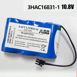 LCCJYHJFFHH «1 Pack» 10.8V 17Ah 3HAC16831-1 ABB Battery for ABB Robot Controller SMB CPU Server Lithium Battery LS33600