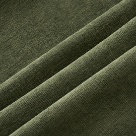 MIULEE Olive Green Couch Pillow Covers 20x20 Inch, Set of 2 Soft Chenille Decorative Square Throw Pillow Covers Farmhouse for Sofa Living Room Bed