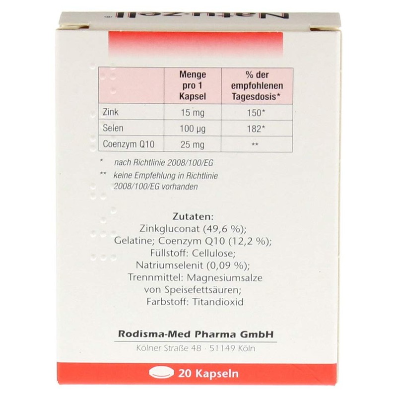 Natu Cell Capsules Pack of 20