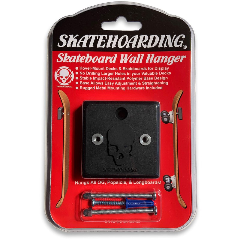 SkateHoarding HoverMount Skateboard Wall Hanger Mount Rack Display