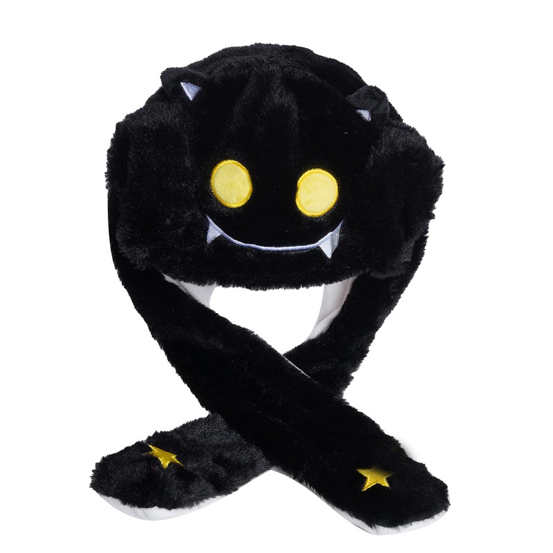 hoyuwak Plush Bat Hat Ear Moving Jumping y2k Beanie Party
