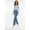 SALT TREE Miley High Rise Cropped Flare Jeans - Essential,