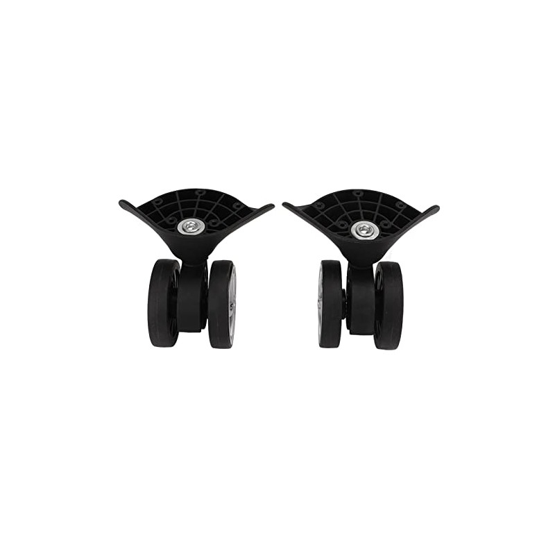 Alomejor Pack of 2 Replacement Luggage Wheels, Left and Right