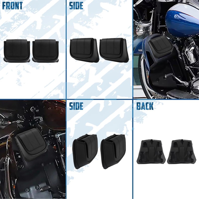 motosikleta Lower Fairing Panels Storage Pouches Fairing Lower Tool Bags