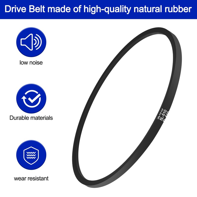 Ladder Hoist Drive Belts,51" V-Belt for TranzSporter Roofing Elevator,Compatible with