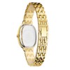SHENGKE SK Women’s Oval-Shaped Crystal-Accented Solid Alloy Steel Bracelet Watch